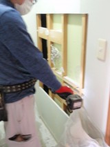 工事中の写真① 工事中の写真①